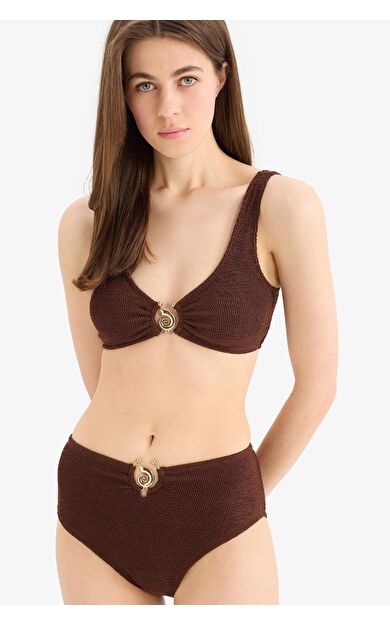 Regular Fit Bürümcük Bikini Üstü-Fall in Love E0206AX25SMBN341