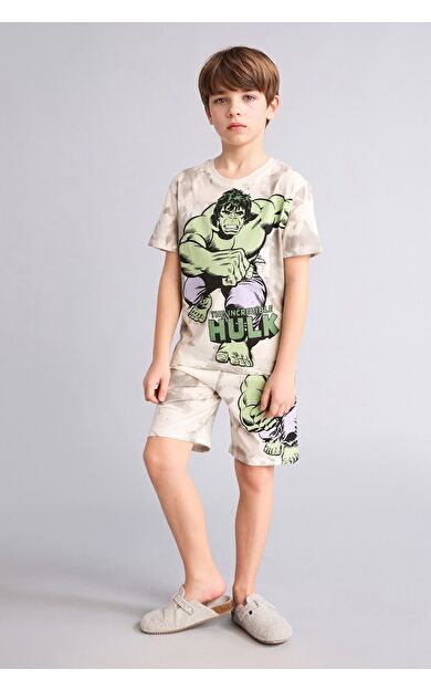 DeFacto Marvel Comıcs Regular Fıt 2'li Pijama Takımı Erkek Çocuk