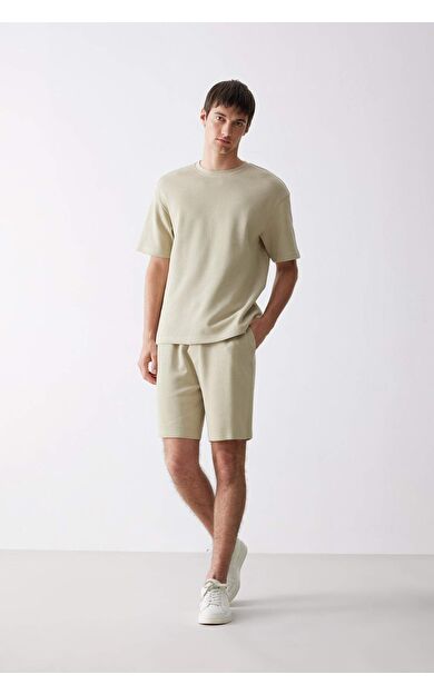 DeFacto Regular Fit Düz Paça Şort E0442AX25SMKH142