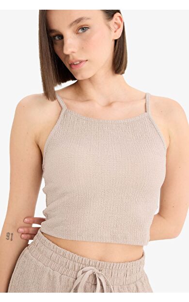 Coool Fitted Bürümcük Askılı Atlet