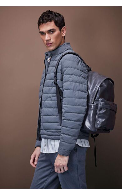 DeFacto Erkek Suni Deri Sırt Çantası E0691AXNSGR2