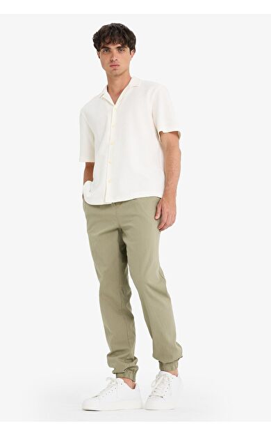 DeFacto %100 Pamuk Kargo Jogger Pantolon Üç Cepli E0834AX25SMKH465