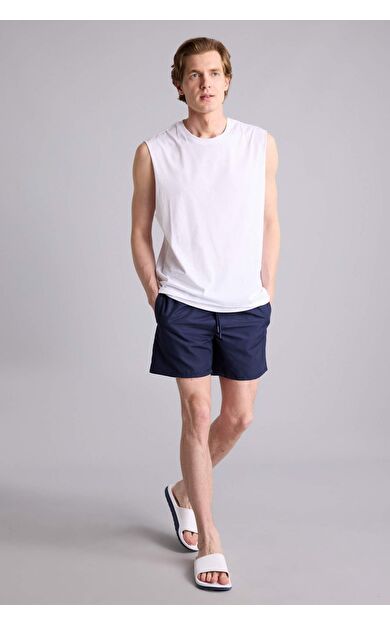 DeFacto File Astarlı Kısa Boy Deniz Şortu E1032AX25HSNV256