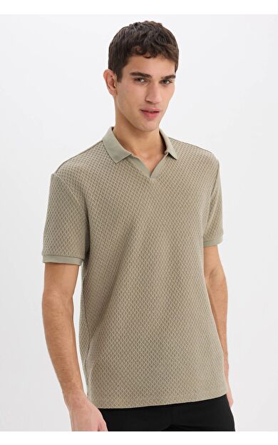 DeFacto Regular Fit Kısa Kollu Polo Tişört E1215AX25SMKH465