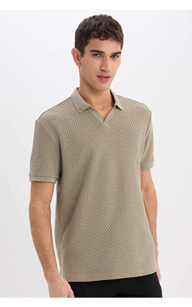 DeFacto Regular Fit Kısa Kollu Polo Tişört E1215AX25SMKH465