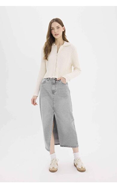 DeFacto Long Fit Midi Jean Etek E1302AX25SPNM55