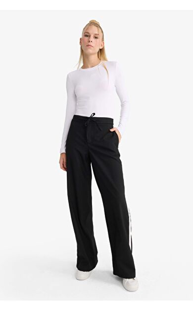 DeFacto Coool Wide Leg Geniş Bol Paça Normal Bel Pantolon