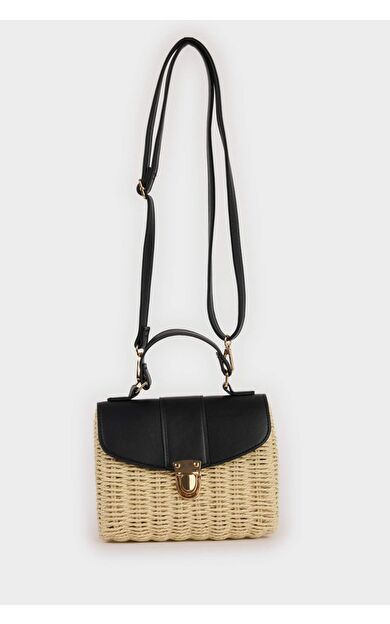 Kadın Hasır Omuz Çantası