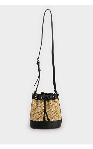 Kadın Hasır Omuz Çantası E1401AXNSBG217