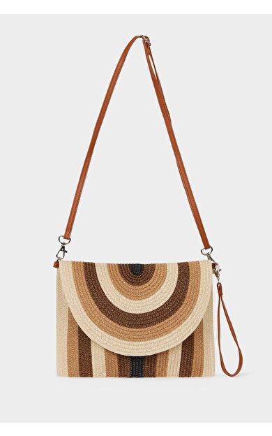 Kadın Hasır Omuz Çantası