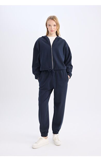 DeFacto Coool Beli Paçası Lastikli Basic Düz Jogger Eşofman Altı E1478AX24WNNV241