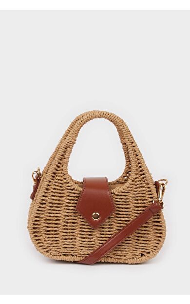 Kadın Hasır Omuz Çantası E1511AXNSBG217