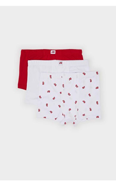 Erkek Çocuk Baskılı 3'lü Boxer