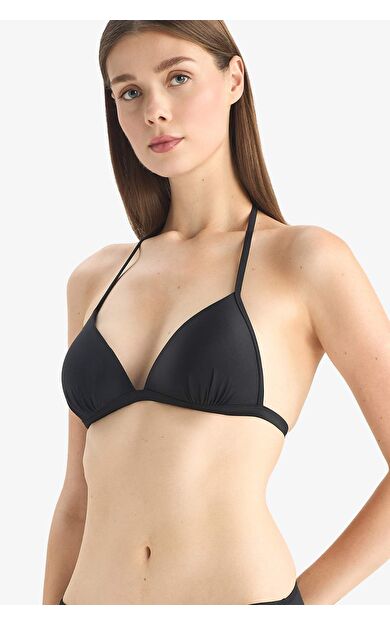 DeFacto Regular Fit Üçgen Bikini Üstü-Fall in Love