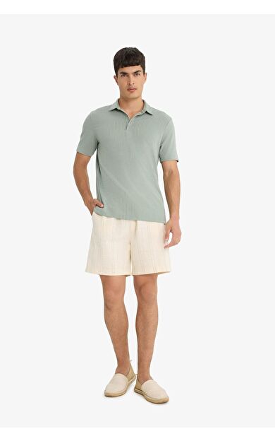 DeFacto Relax Fit Pamuklu Bermuda E1735AX25SMKH454