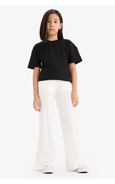 DeFacto Kız Çocuk Wide Leg Geniş Paça Pantolon E1836A825SMER85
