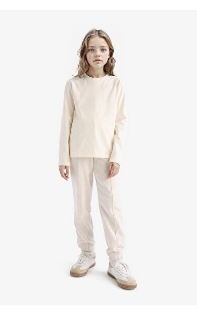 DeFacto Kız Çocuk Beli Lastikli Eşofman Altı E1845A825SPBG667