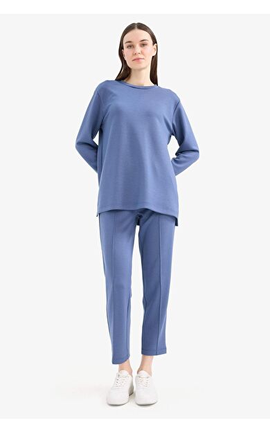 DeFacto Regular Fit Esnek Belli Cepli Basic Düz Pantolon E1954AX25SPIN247