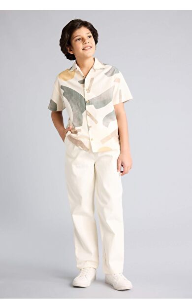 Carrot Fıt Standart Paça Gabardin Pantolon Erkek Çocuk