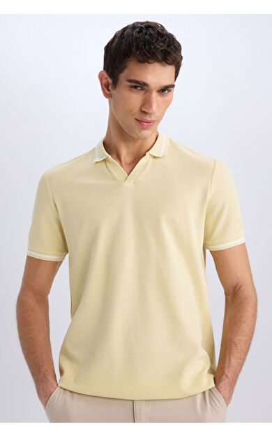 DeFacto Regular Fit Kısa Kollu Polo Tişört E2251AX25SMGN654