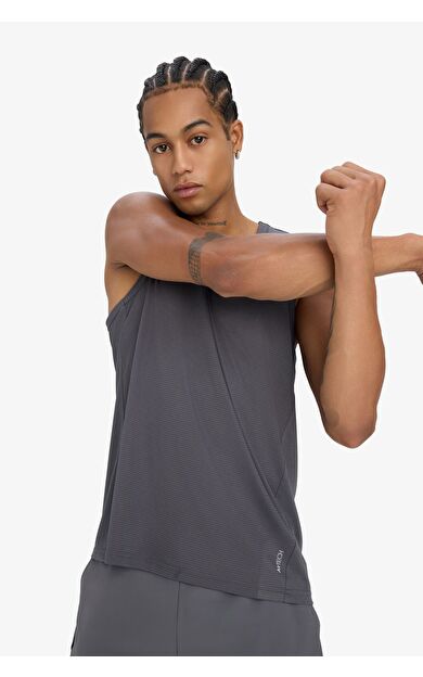 DeFacto DeFactoFit Slim Fit Dar Kesim Bisiklet Yaka Sporcu Atlet E2434AX25SMAR58
