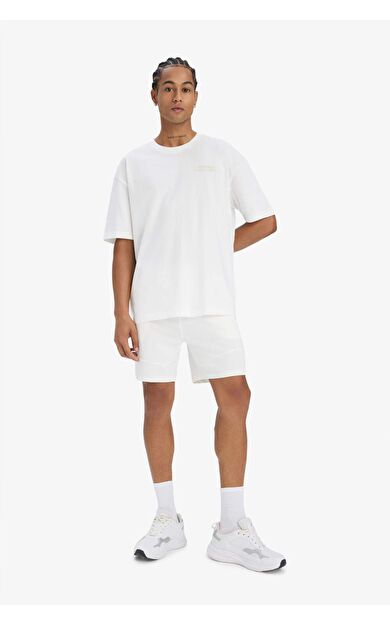 DeFacto DeFactoFit Standart Fit Sporcu Beli Bağcıklı Cepli Şort E2585AX25SMER105