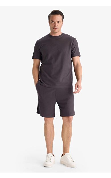 DeFacto Relax Fit Twill Cepli Şort