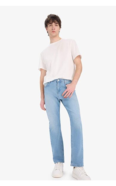 DeFacto Sergio Regular Fit Normal Bel Boru Paça Düz Paça Jean Pantolon E2734AX25SPNM39