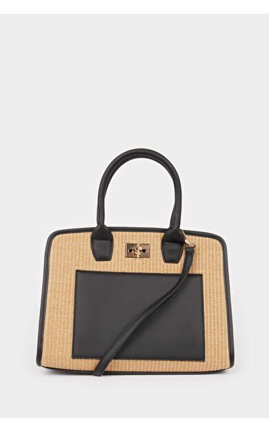 Kadın Hasır Omuz Çantası E2810AXNSBG311