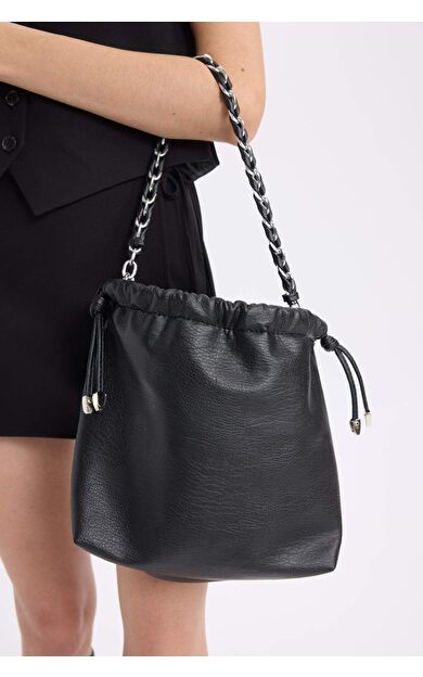 Kadın Suni Deri Omuz Çantası E2826AXNSBK27