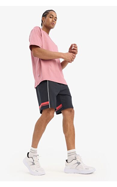 DeFacto DeFactoFit NBA Chicago Bulls Standart Fit Kısa Paça Şort E3009AX25SMBK81