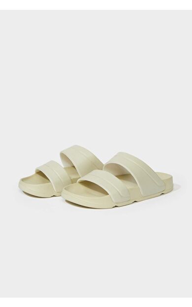 DeFacto Kadın Düz Taban Çift Bantlı Eva Terlik