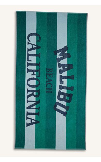 Erkek Pamuklu Plaj Havlusu