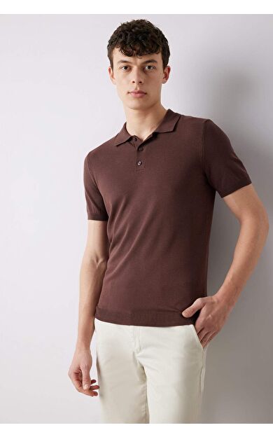 DeFacto Standart Fit Polo Yaka Kısa Kollu Triko Polo Tişört E3241AX25SPBN496