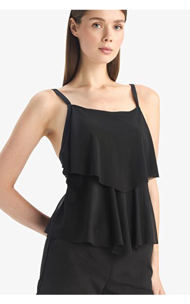 DeFacto -Fall in Love Regular Fit Tül Tankini