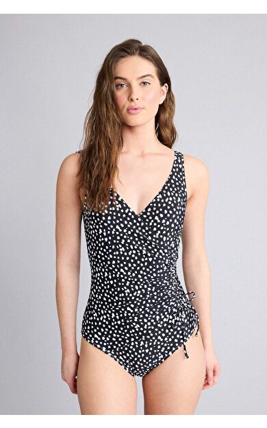 DeFacto Regular Fıt Etnik Desenli Mayo