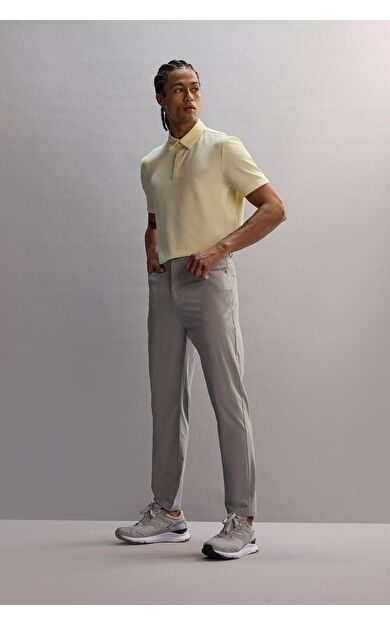 DeFacto DeFactoFit Slim Fit Dar Kesim Standart Paça Dokuma Sporcu Pantolon E3333AX25AUGR456