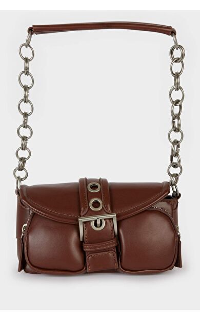 Kadın Suni Deri Omuz Çantası E3355AXNSBN212