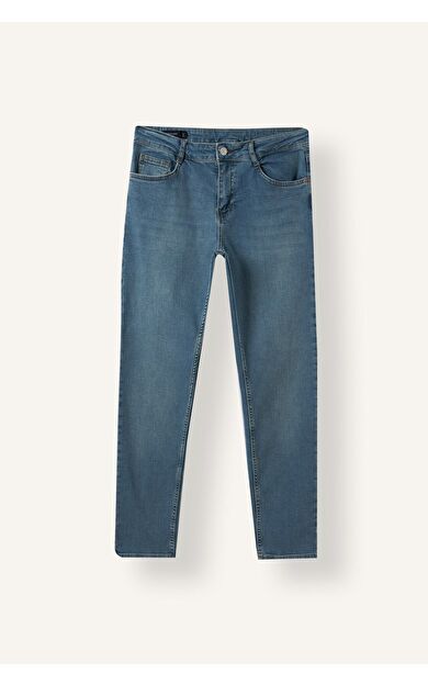 DeFacto Pedro Slim Fit Normal Bel Dar Paça Jean Pantolon