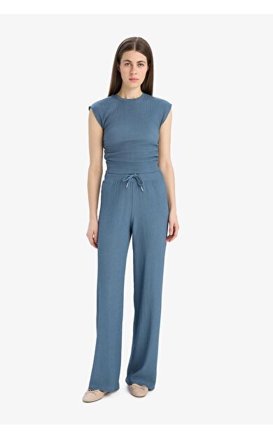 DeFacto Straight Fit Cepli Bürümcük Pantolon E3408AX25SPIN13