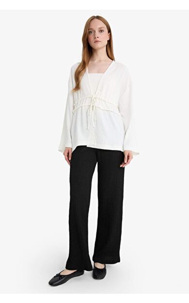 DeFacto Relax Fit Bürümcük Pantolon E3436AX25SMBK81