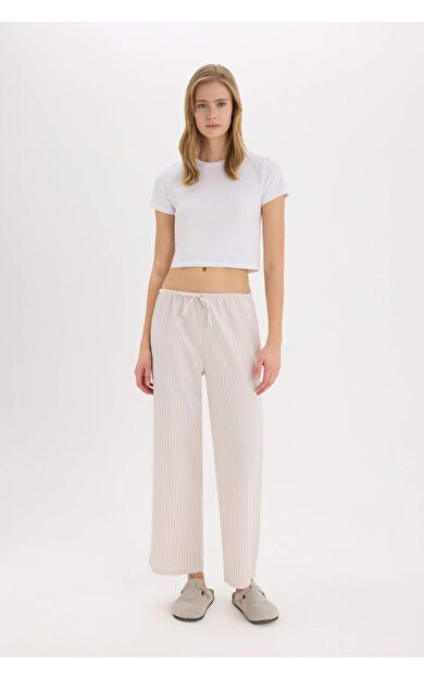 DeFacto Fall in Love Regular Fit Uzun Boy Poplin Alt