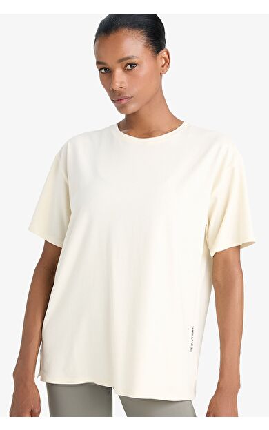DeFacto DeFactoFit Comfort Fit Bisiklet Yaka Sporcu Kısa Kollu Tişört E3494AX25SMBG700