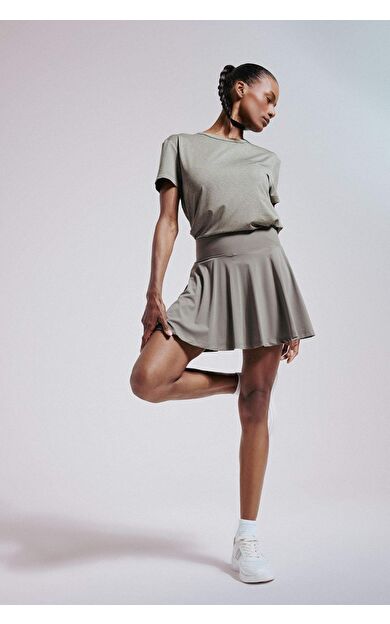 DeFactoFit İçi Taytlı Pileli Mini Etek E3501AX25SMKH512