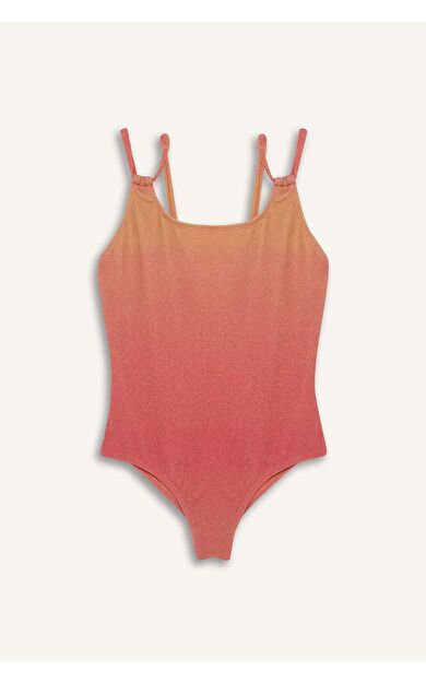 DeFacto Kız Çocuk Degrade Baskılı Penye Mayo