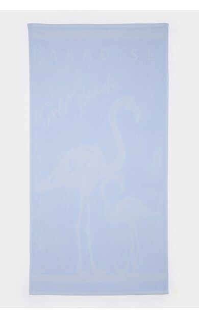 DeFacto Kadın Desenli Pamuklu Plaj Havlusu