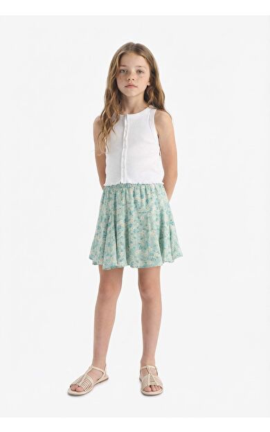 Kız Çocuk Viskon Etek E3836A825SMGN1106