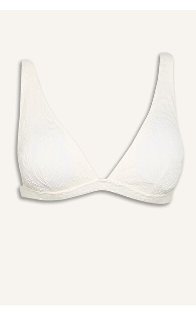 DeFacto Regular Fit Brode Bikini Üstü-Fall in Love