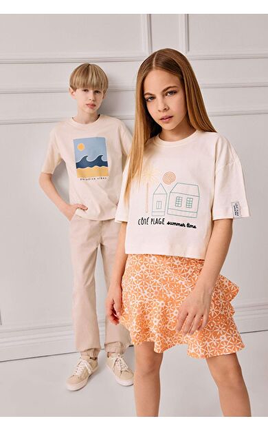 Kız Çocuk Pamuklu Etek E4252A825SMOG189