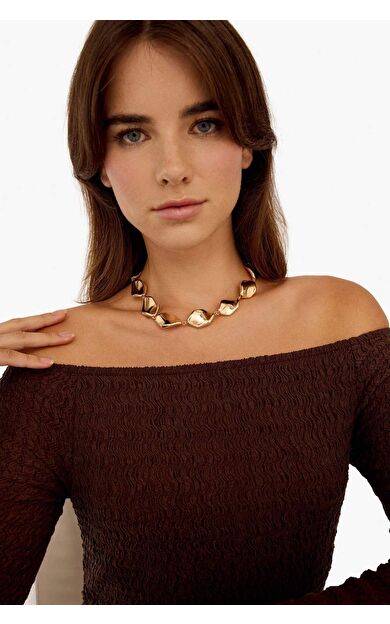 DeFacto Kadın Gold Kolye